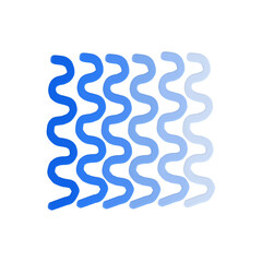 spiral prong tone blue shade