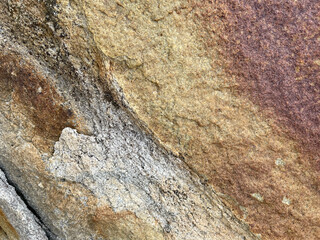 Stone rock boulder texture seaside landscape northern nature