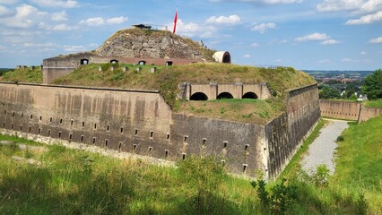 The heritage of Maastricht's Fort Saint Pierre - obrazy, fototapety, plakaty
