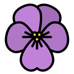 violet flower