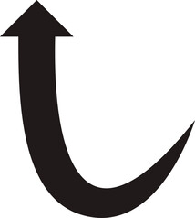 Simple Arrow Shape Vector