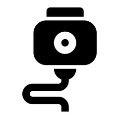 Icon Charger Plug With Style Glyph