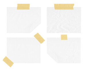 Sticky notes on transparent background, png, isolated, extracted