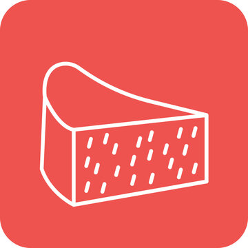 recommend clip art: Cornbread Line Round Corner Background Icon