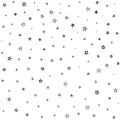 Star pattern. Seamless vector stars background. Cute festive Christmas and holidays ornament