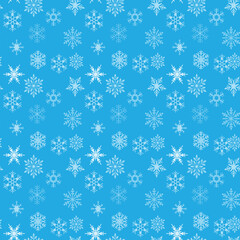 Christmas seamless pattern with Christmas ornament vector illustration