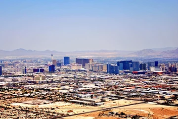 Foto op Plexiglas Anflug auf Las Vegas © Peter