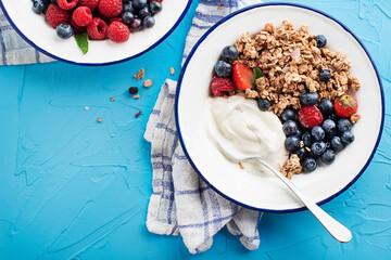 Oatmeal granola muesli