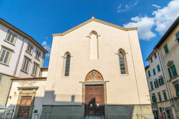 Fototapeta na wymiar Chiesa di Sant'Ambrogio, à Florence, Italie