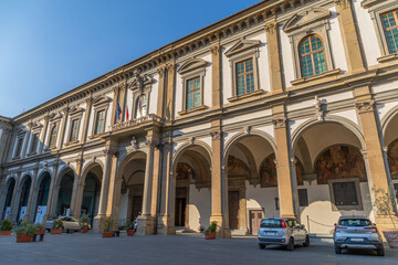 Fototapeta na wymiar Ospedale Santa Maria Nuova, à Florence, Italie