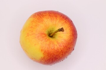 Naklejka na ściany i meble red apple and yellow apple
