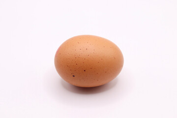 egg on white background