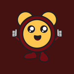 illustration vector graphic of mascot cartoon doodle.