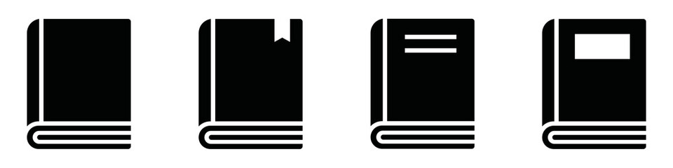 Book set icon, vector illustration
