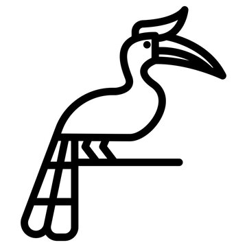recommend clip art: hornbill icon