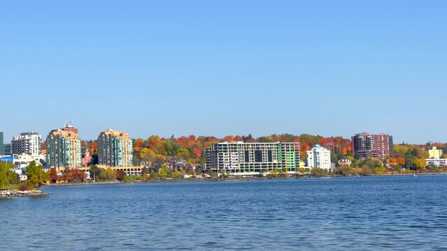 Centennial Beach in Barrie, Ontario, Canada. 