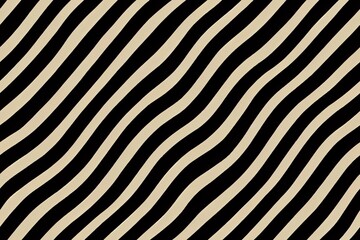 drawn black stripes white seamless pattern