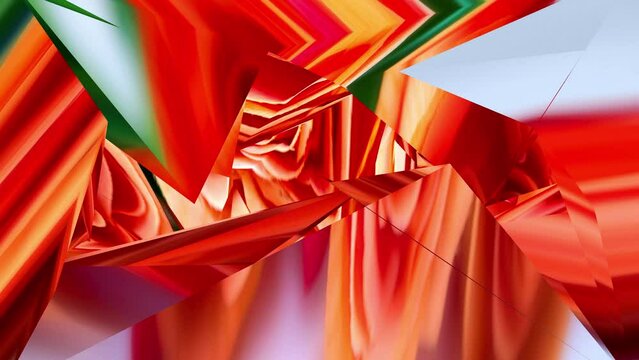 Background animation of moving orange rose pattern
