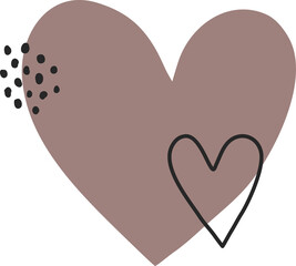 Abstract Organic Shape Vector Illustration