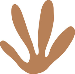 Abstract Organic Shape Vector Illustration