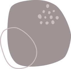 Abstract Organic Shape Vector Illustration