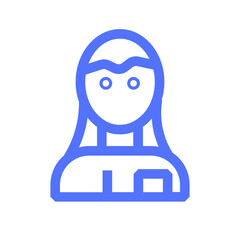 woman astronaut woman astronaut avatar line icon