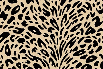 Abstract Leopard pattern seamless design