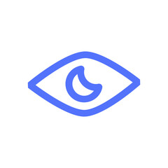 text edit eye vision view look editor line icon