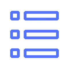 text edit list editor menu checklist task line icon