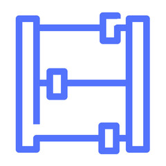 education math school line icon