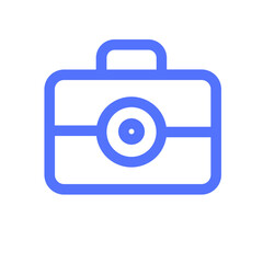 adventure camera photo travel line icon