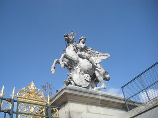 Fototapeta na wymiar horse statue