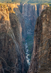 Black Canyon of the Gunnison National Park, North Rim - Exclamation Point