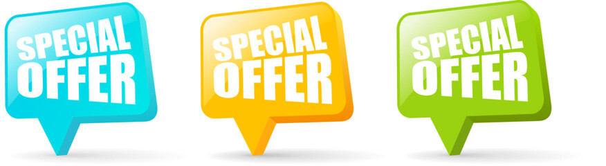 Special offer business icon