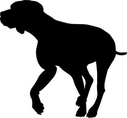 Dog Silhouette Pet Animal
