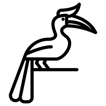 recommend clip art: hornbill icon