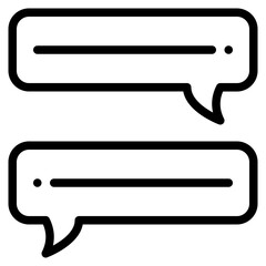 speech bubbles