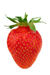 strawberries on a transparent background