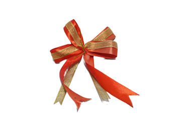 red ribbon bow