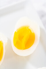 Hard boiled eggs