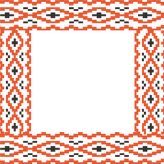 sample of Ukrainian ornament for web pages