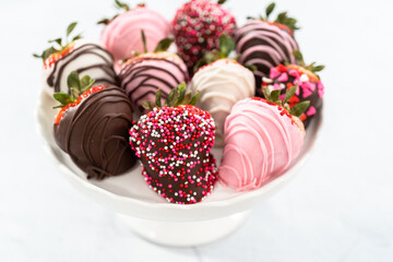 Chocolate dipped strawberries