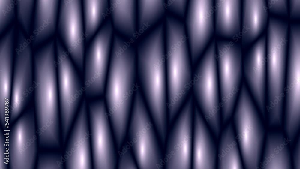 Wall mural abstract animation of art composition, surreal balloons or bubbles are floating on the surface of th
