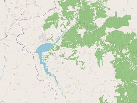 Debar, Macedonia. OSM. No legend