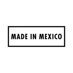 Fototapeta premium made in Mexico, symbol, label, template