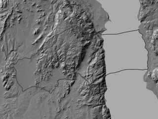 Rumphi, Malawi. Bilevel. No legend