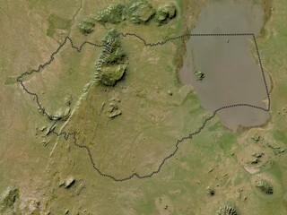 Zomba, Malawi. Low-res satellite. No legend