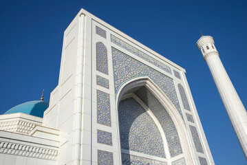 Fragment of a Minor mosque. Tashkent, Uzbekistan