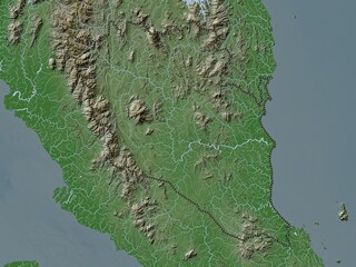 Pahang, Malaysia. Wiki. No legend - obrazy, fototapety, plakaty