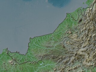 Sarawak, Malaysia. Wiki. No legend - obrazy, fototapety, plakaty